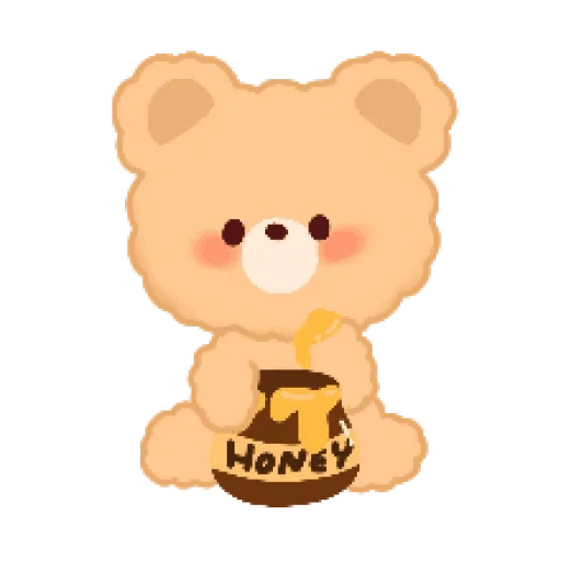 mainan, beruang, brownie bear