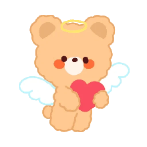 игрушка, brownie bear, aesthetic cute bear иконка