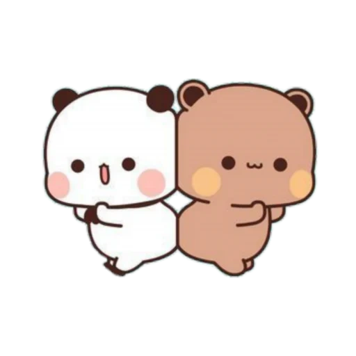 kawaii, un ours mignon, les dessins sont mignons, animaux mignons, chers dessins sont mignons