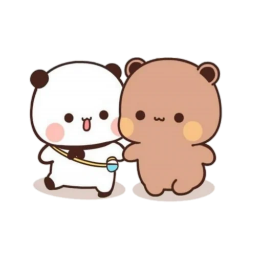 kawaii, urso fofo, chibi fofo, os animais são fofos, chibi bear cub