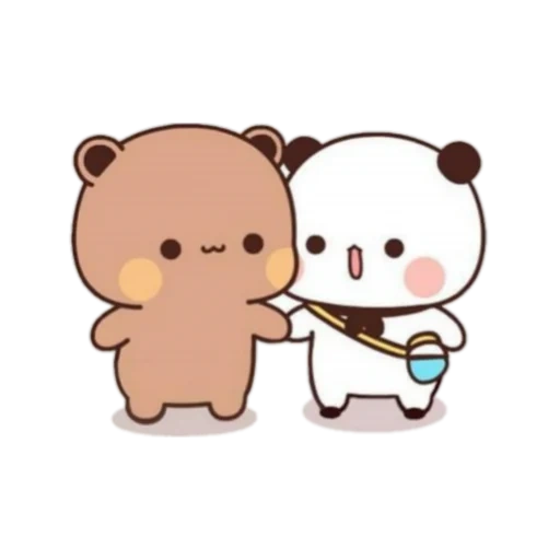 clipart, urso fofo, os animais são fofos, bear chibi fofo, peach e goma bears