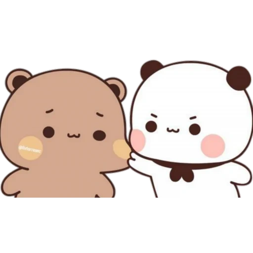 clipart, urso fofo, desenhos fofos, chibi bear cub, bear chibi fofo