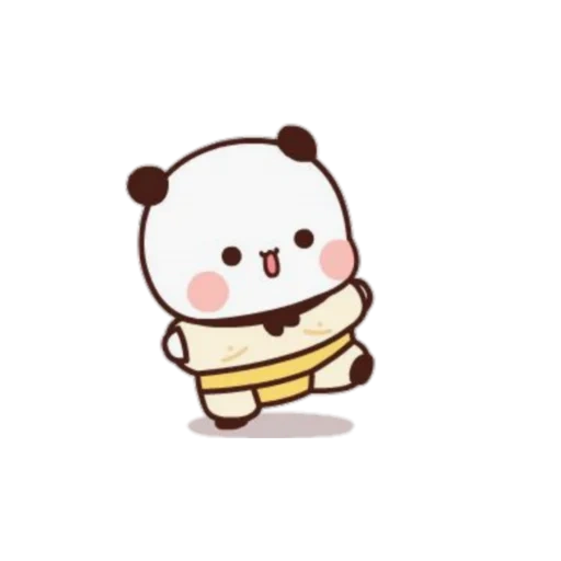 kawai, die schiene, panda cute, schöne muster, panda muster niedlich