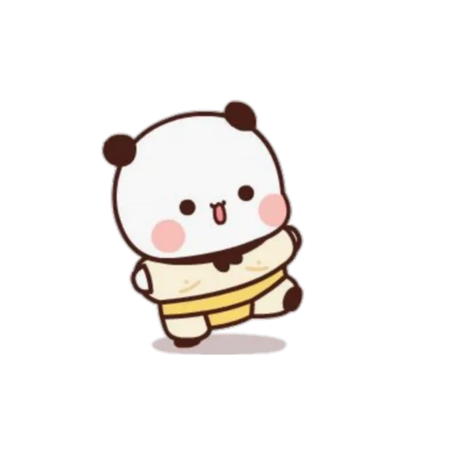 kawaii, clipart, panda es querido, los dibujos son lindos, los dibujos de panda son lindos