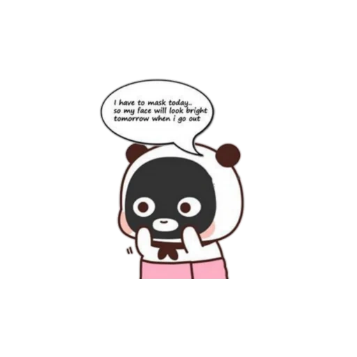 plaisanter, bel anime, nita panda braval, panda est un motif léger, panda est un fond transparent