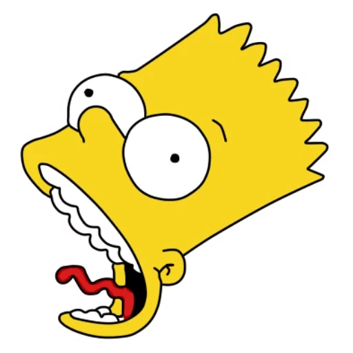 the simpsons, bart simpson, simpsons stickers