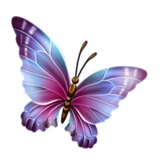 papillon, clipart papillon, papillon, papillons lilas, papillons transparents