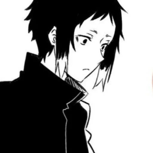 ryunoske akutagawa, mata akutagawa ryunoske, emosi akutagawa ryunoske, akutagawa ryunoske malu, warna mata akutagawa ryunoske