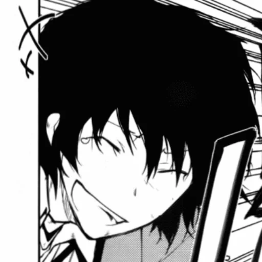 manga, bild, osamu dadzai, dazai bsd manga, dadzai osamu manga