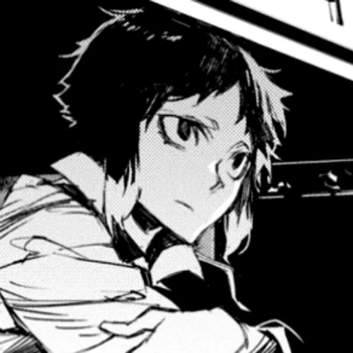 akutagawa bsd, pochemutogivoy, personagens de anime, de cães vadios, ryunoske akutagawa