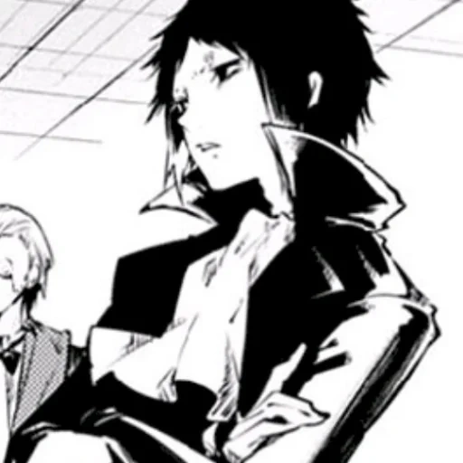 akutagawa bsd, akutagawa anime, akutagawa manga, ryunoske akutagawa, akutagawa frame manga