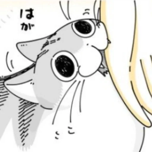 anime, manga, katzenkunst, die tiere sind süß, tonnura san cat