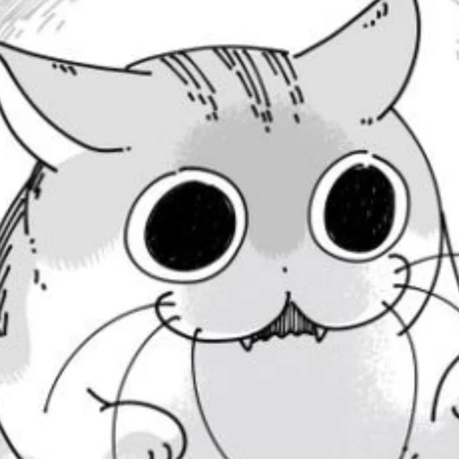 manga, katze, katzen, die tiere sind süß, tonnura san cat