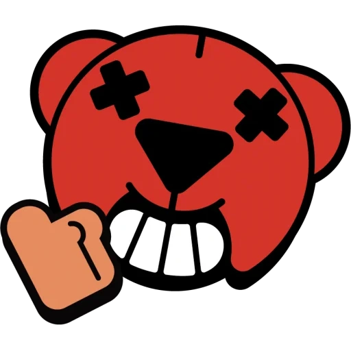 brawl stars, nita brawl stars, brawl stars pins, dislike brawl stars, nita brawl stars emoji