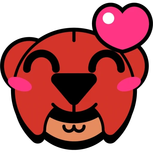 stars de la bagarre, pin nita bravl, épingles d'étoiles de brawl, l'icône de bravo stars, nita brawl stars emoji