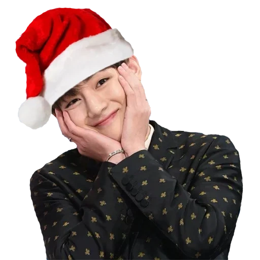 kim tekheyon, kim ta hyun, los muchachos bangtan, bts mary navidad, hora de navidad booker ervin white christmas