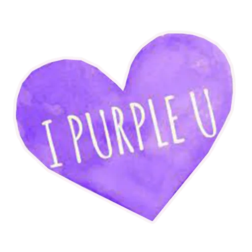 фиолетовое сердце арми, сердце фиолетовое, клипарт, сердце розовое, стикеры love yourself