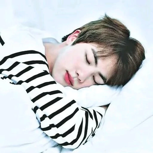 jin bts, buenos días, los muchachos bangtan, jin bts está durmiendo, sleepy kim sokjin