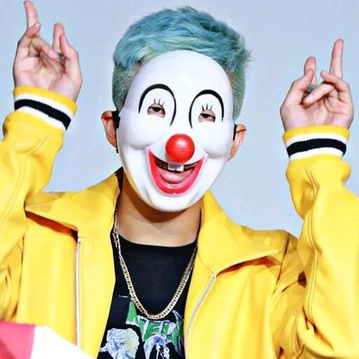 clown, 4 joker, bts clown, baby clown, clown face a4