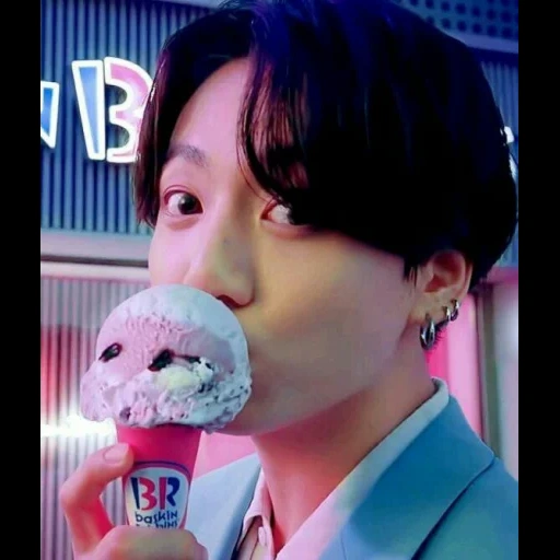 jungkook, jung jungkook, jungkook bts, la esposa de chonguk, bts baskin robbins 2020