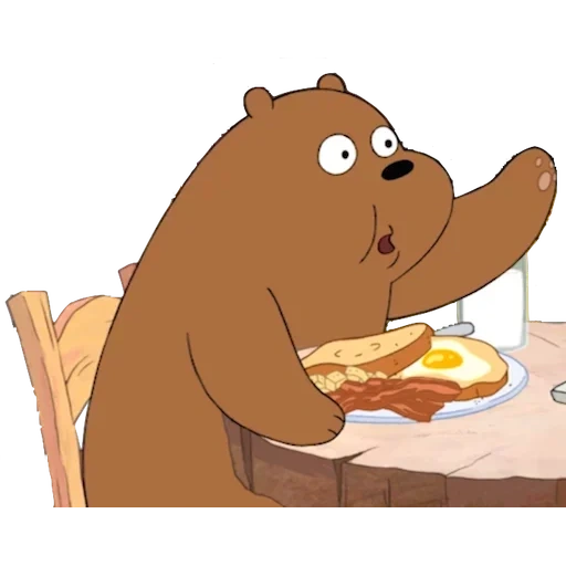 медведь, вся правда о медведях, эстетика мультфильм we bare bears