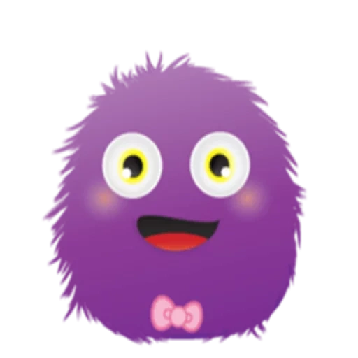 sebuah mainan, empuk, monster fluffy, ikon fluffy, game monster fluffy