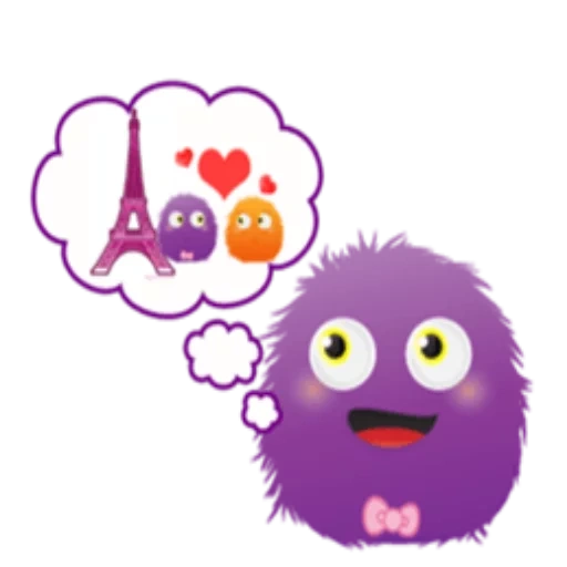 jouets, smooth, fluffy, fluffy game, jeu purple fluffy