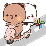 kawaii, kawaii zeichnungen, süße zeichnungen, bubu dudu bear, panda zeichnet süß