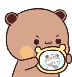 kawai, beruang yang lucu, anime lucu, pola yang lucu, ilustrasi yang lucu