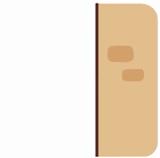 l'application icône, carré brun, image floue, icônes d'applications beige, rectangle brun
