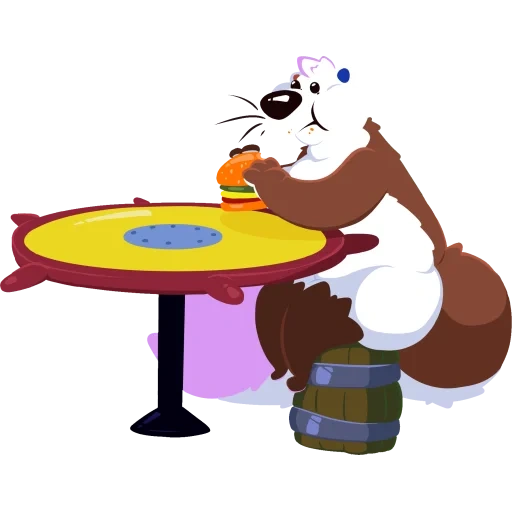 makan, panda, beibei at the table, sushi panda logo