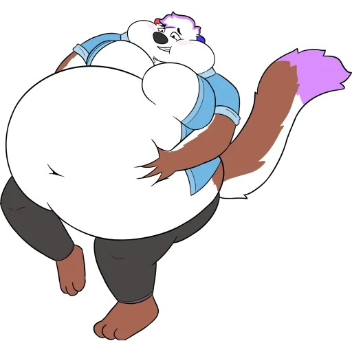 animation, fat wolf, oily frie, fur affinity, fat furry fat