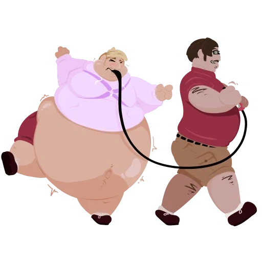 thick, illustration, fidi twitter, fat girl sumo, disney princess sumo