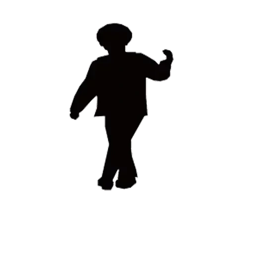 profilo, silhouette da uomo, profilo del ragazzo, silhouette basso, set silhouette per ragazzi