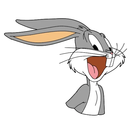 bugs bunny, hare bags banny, bags banny head, rabbit bags banny