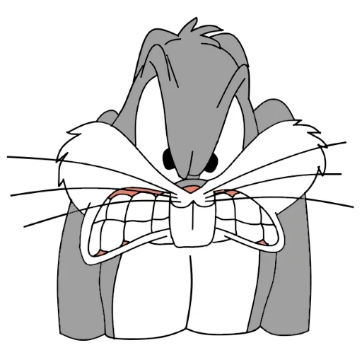 bugs bunny, bugs bannie is angry, bugs banny nora, bags banny drawing, luni tunz show bags banny