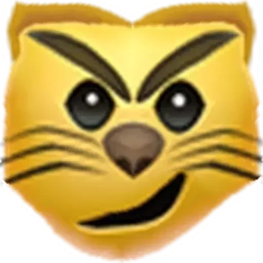 emoji kucing, kucing emoji, emoji tersenyum, kucing emoji smiley