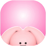 piggy, sebuah mainan, babi itu manis, telepon wallpaper piggi