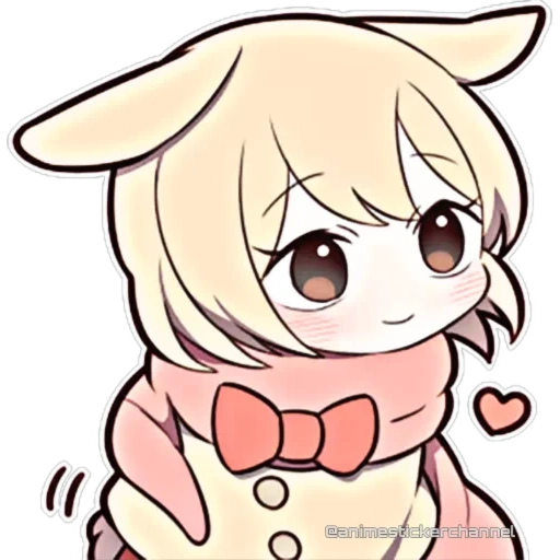 anime, lapin, anime chibi, chanteur ma chérie