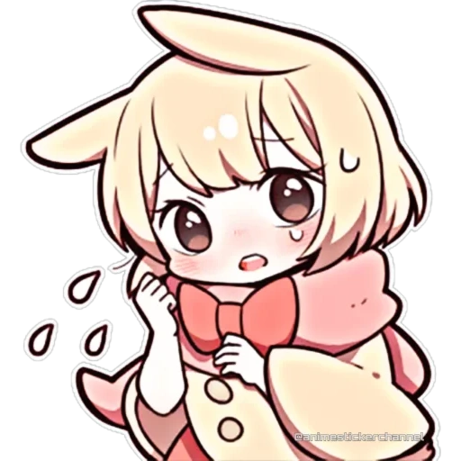 chibi, anime, bunny, anime chibi, sweetie bunny