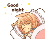 sleepy, dessins d'anime, bonne nuit chéri, touhou luna nuits, bonne nuit emoji girls