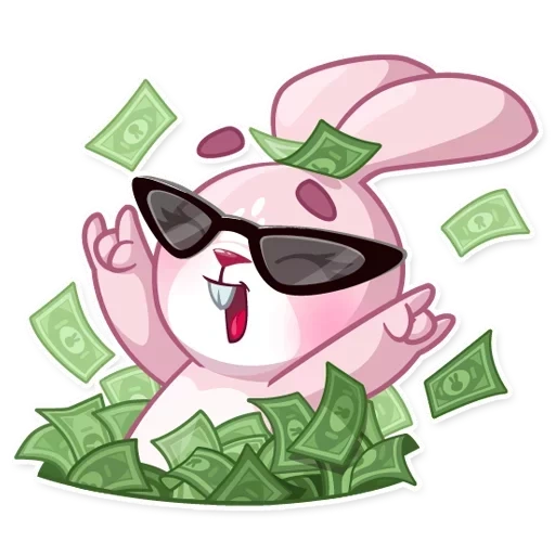 money, little rabbit, rosie the bunny, fictional character