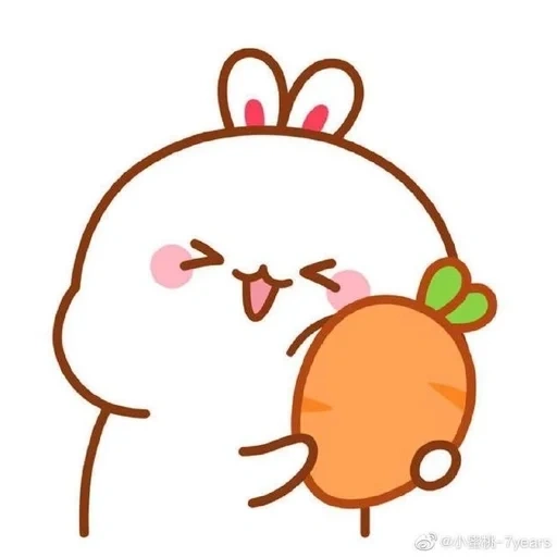 kawaii, disegni carini, animali carini, adorabile tuji animado, conigli carini