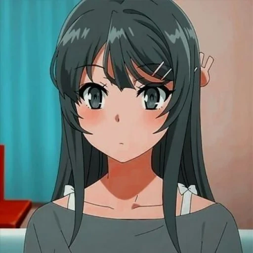 anime, chicas de anime, personajes de anime, sakurajima may, que sakurajima