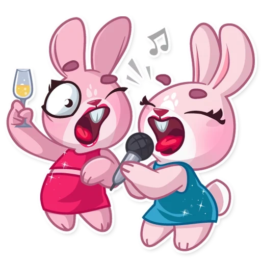 bunny, bunnies, rosy bunny, pink bunny