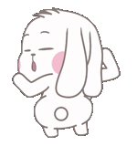 bunny, bunny, bunnies, kawaii drawings, cute stickers sink bunnies