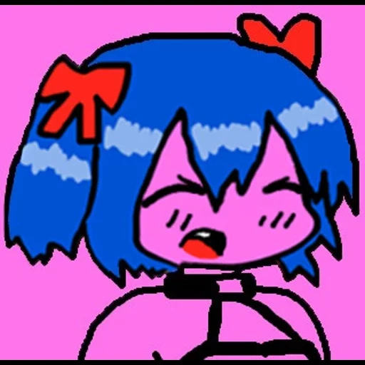 anime, 4chan, аниме, bury pink, bury pink girl