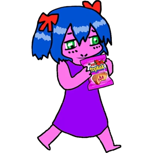 chan, 4chan, animation, berry powder, berry powder girl
