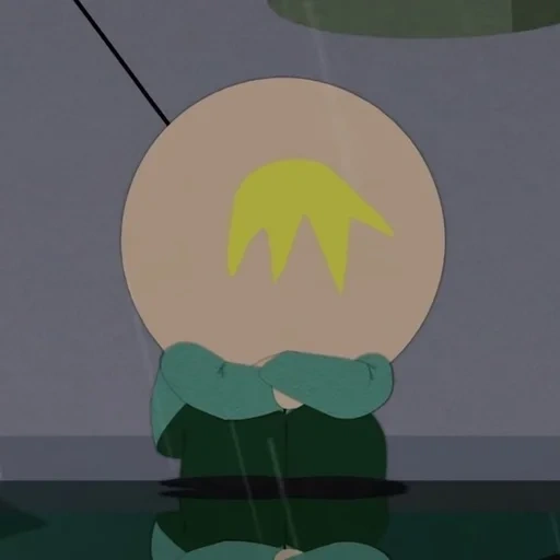 south park, butters is crying, southern park sadness, butters about sadness, saus park sad butters