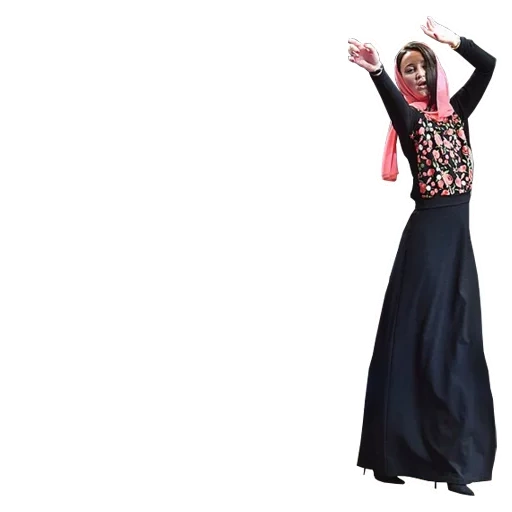 girl, muslim dress, a dress for a muslim girl, muslim gown, beautiful muslim dress
